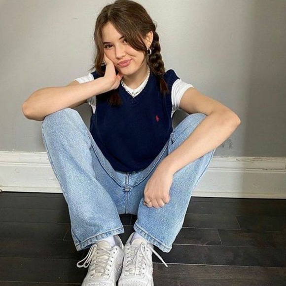 RCAF uniform sweater vest preppy look - Picture 1 of 4